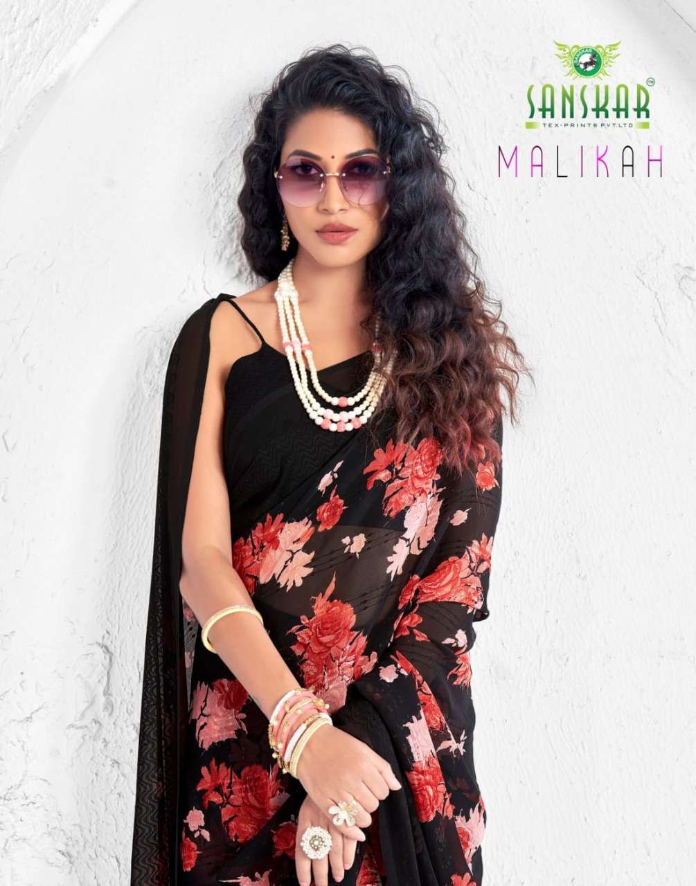 Sanskar malikah heavy weightless sarees collection