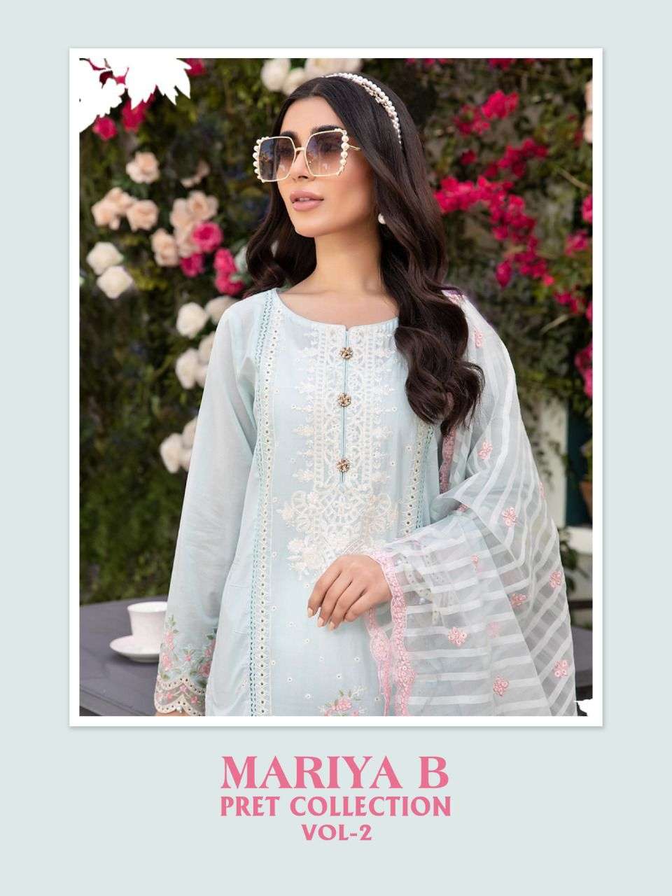shree fabs maria b pret vol 2 cotton pakistani dresses