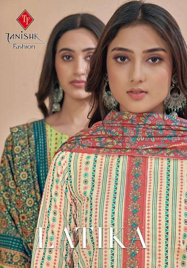 tanishk fashion latika pure linen fancy salwar kameez