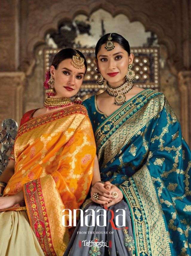 tathastu 5201-5210 series silk festival wear designer sarees
