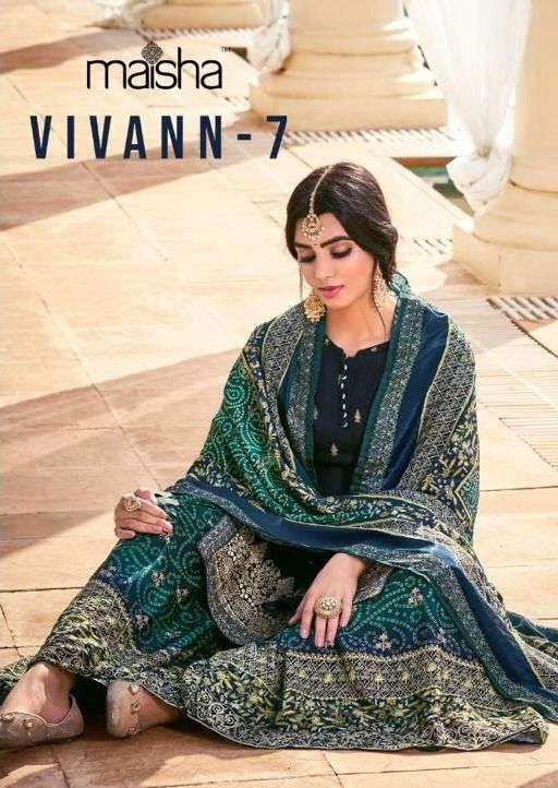 vivann vol 7 by maisha pure dola classy look fancy dresses