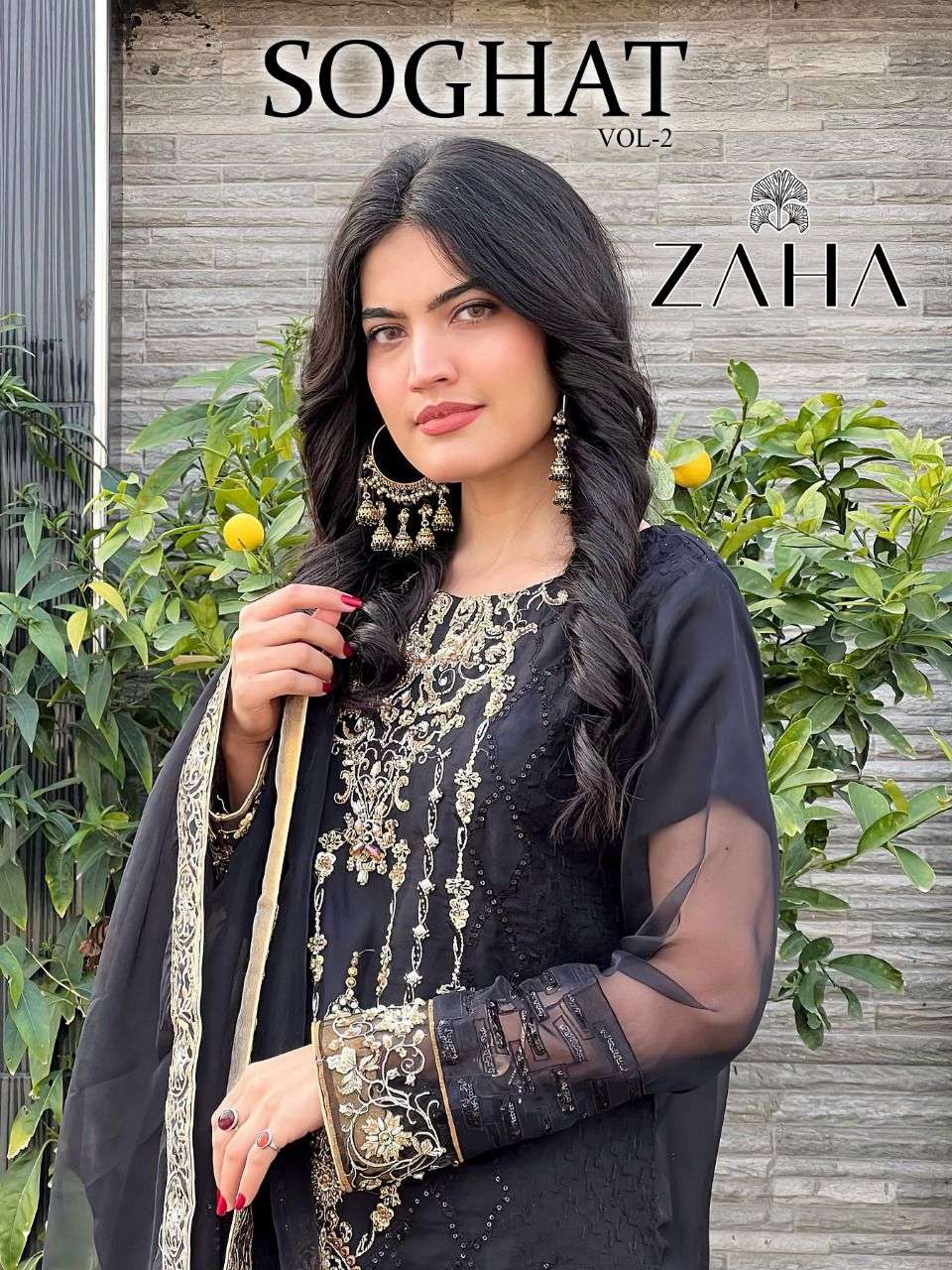 zaha soghat vol 2 georgette pakistani dresses 