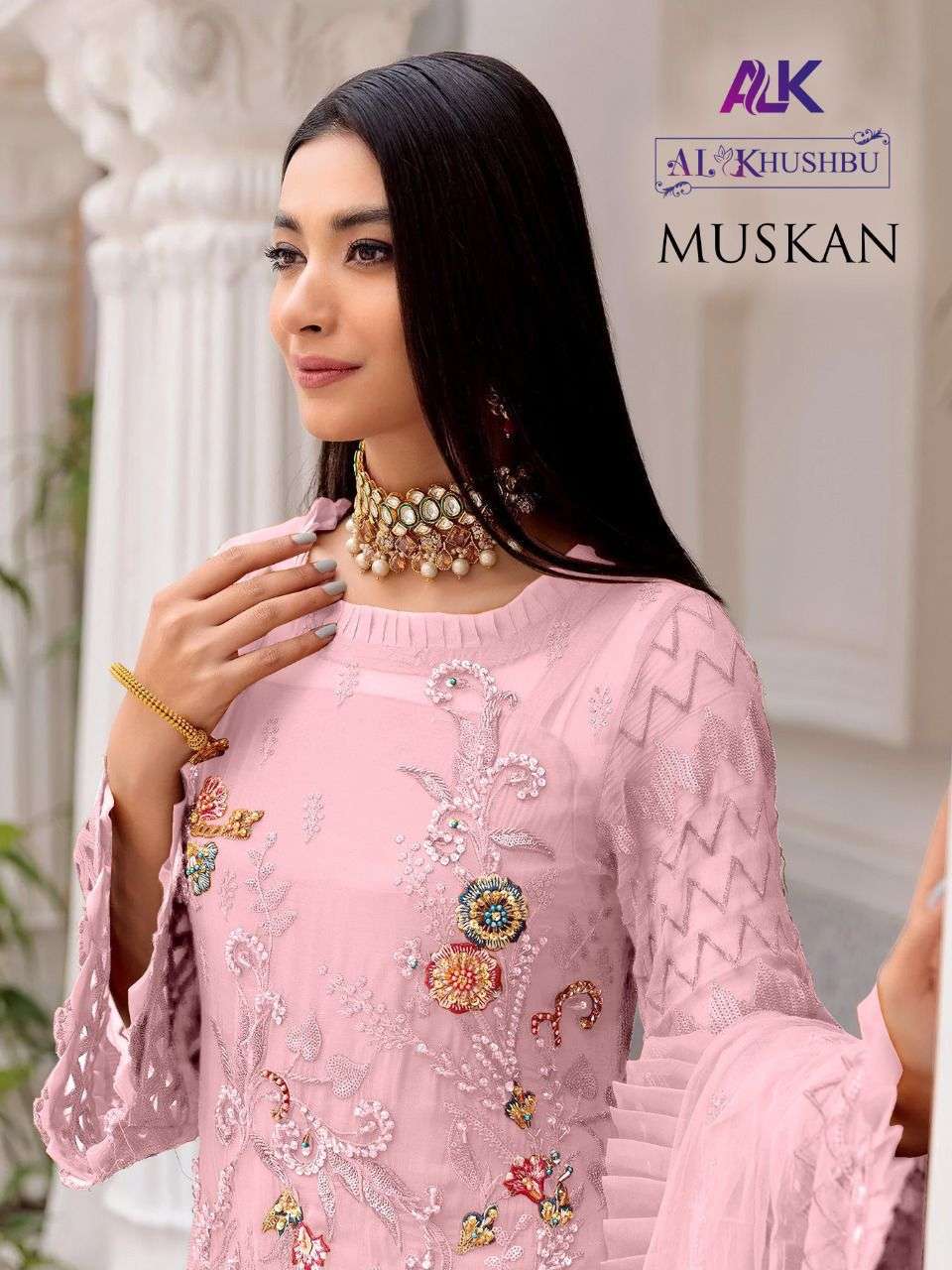 al khushbu muskan vol 1 design pakistani designer dresses 