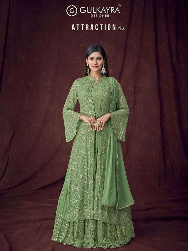 gulkayra attraction nx party wear wedding dress readymade collection 