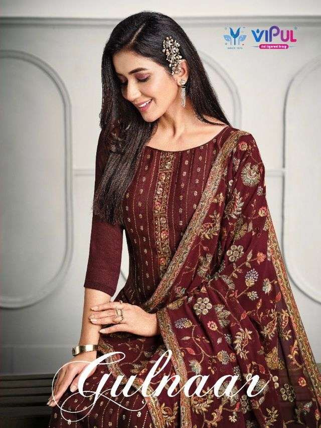 gulnaar by vipul elegant look fancy suit wholesaler