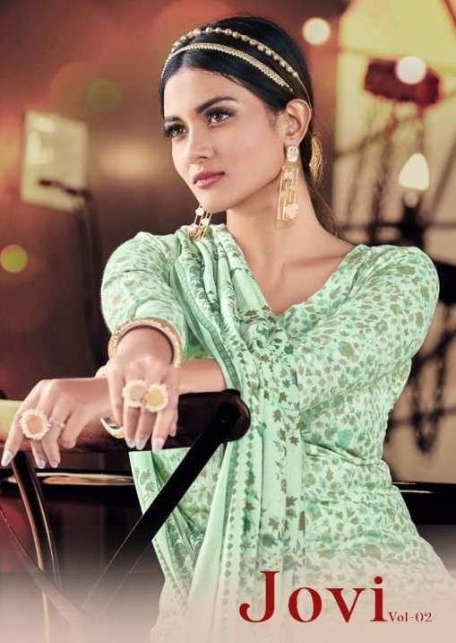 jovi vol 2 by seltos pure eric jam fancy dress materials