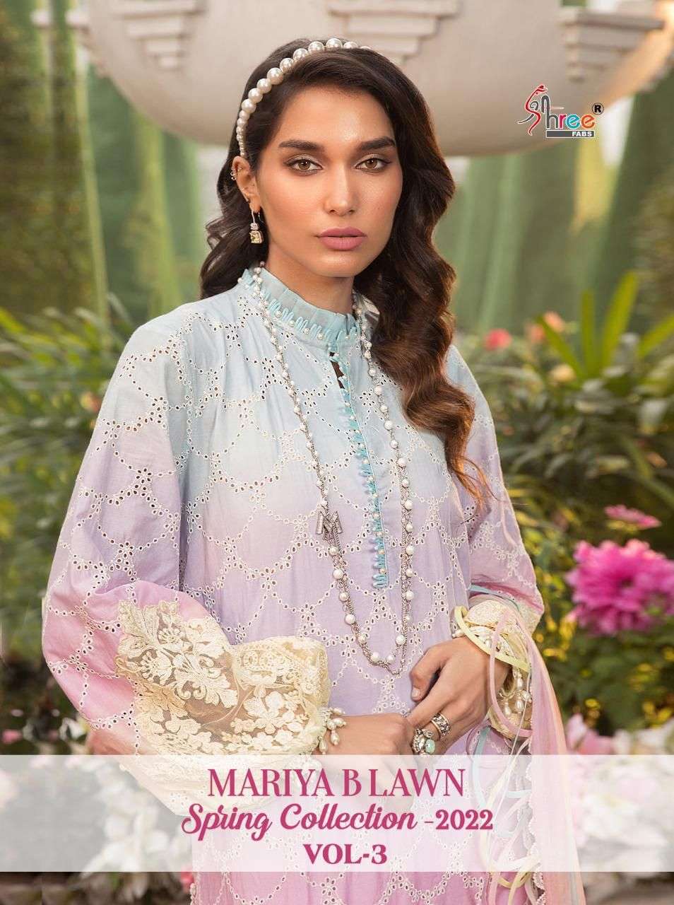 maria b lawn spring 2022 vol 3 by shree fabs pakistani stylish dresses