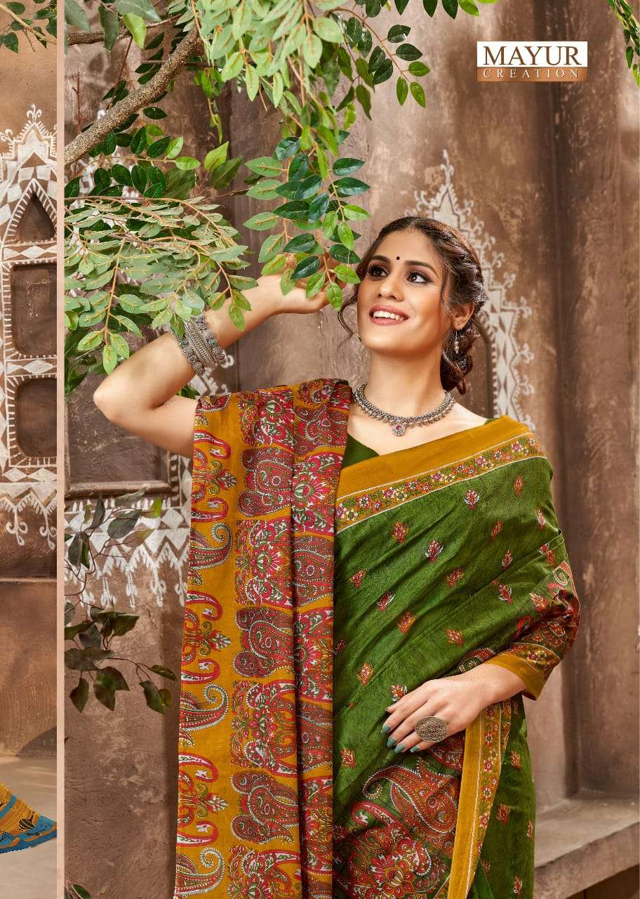Mayur creation chandani vol 1 pure cotton sarees