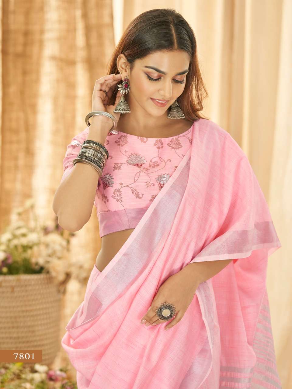 Rajpath anokhi soft linen fancy sarees collection at krishna creation surat