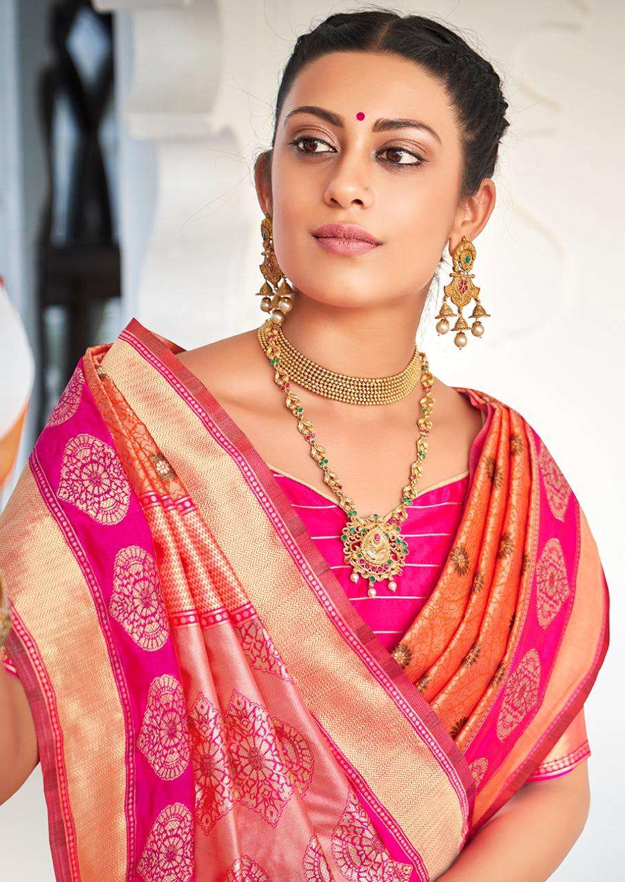 revanta creation sanchita pure silk summer special fancy saree