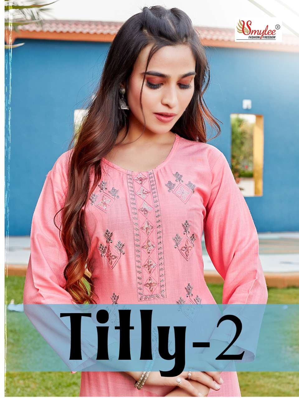 rung titli vol 2 simple wear fancy kurti