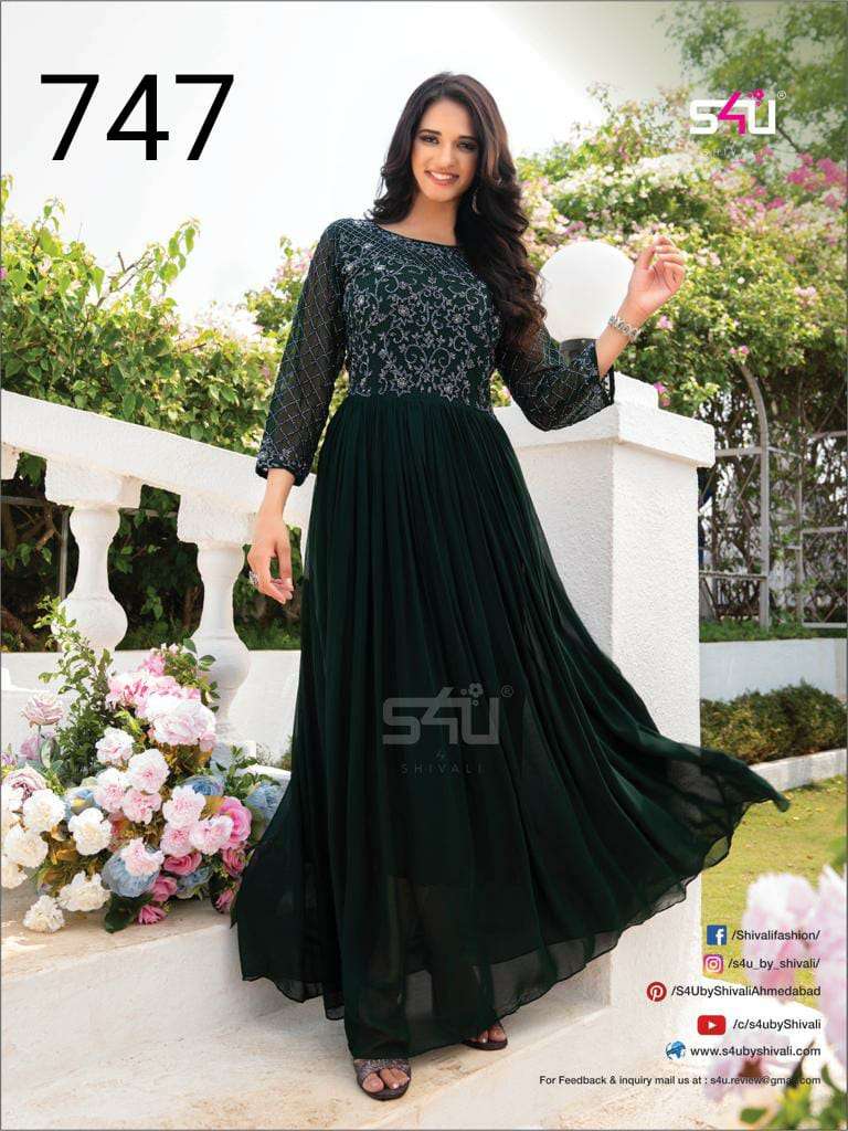 s4u 747 design combo set of ethnic wear kurti 