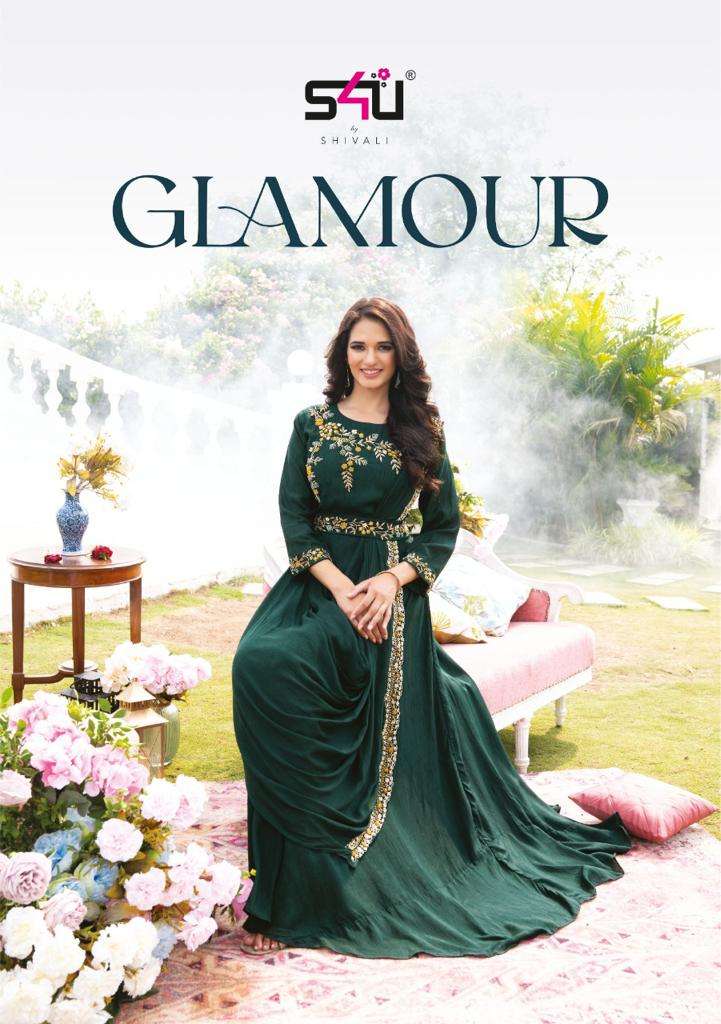 s4u by shivali wholesaler in surat Ahmedabad s4u glamour designer drapes collection  