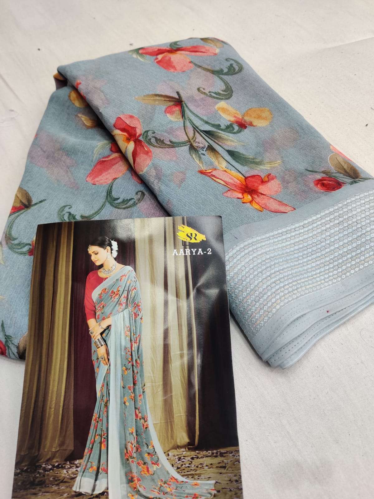 Stavan launch aarya vol 2 georgette fancy sarees