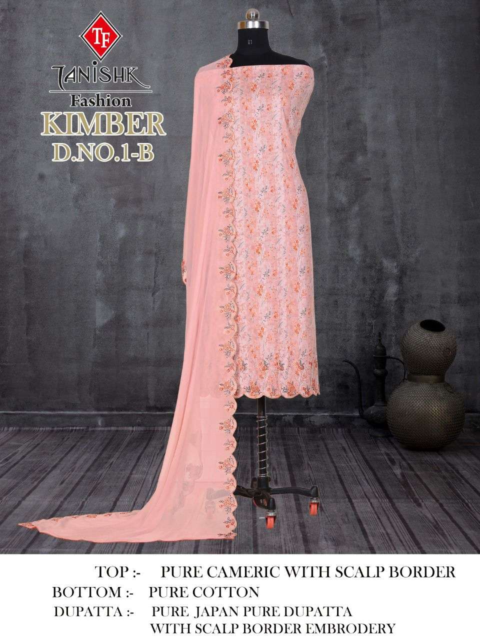 tanishk kimber pure dupatta 4 matching suits 