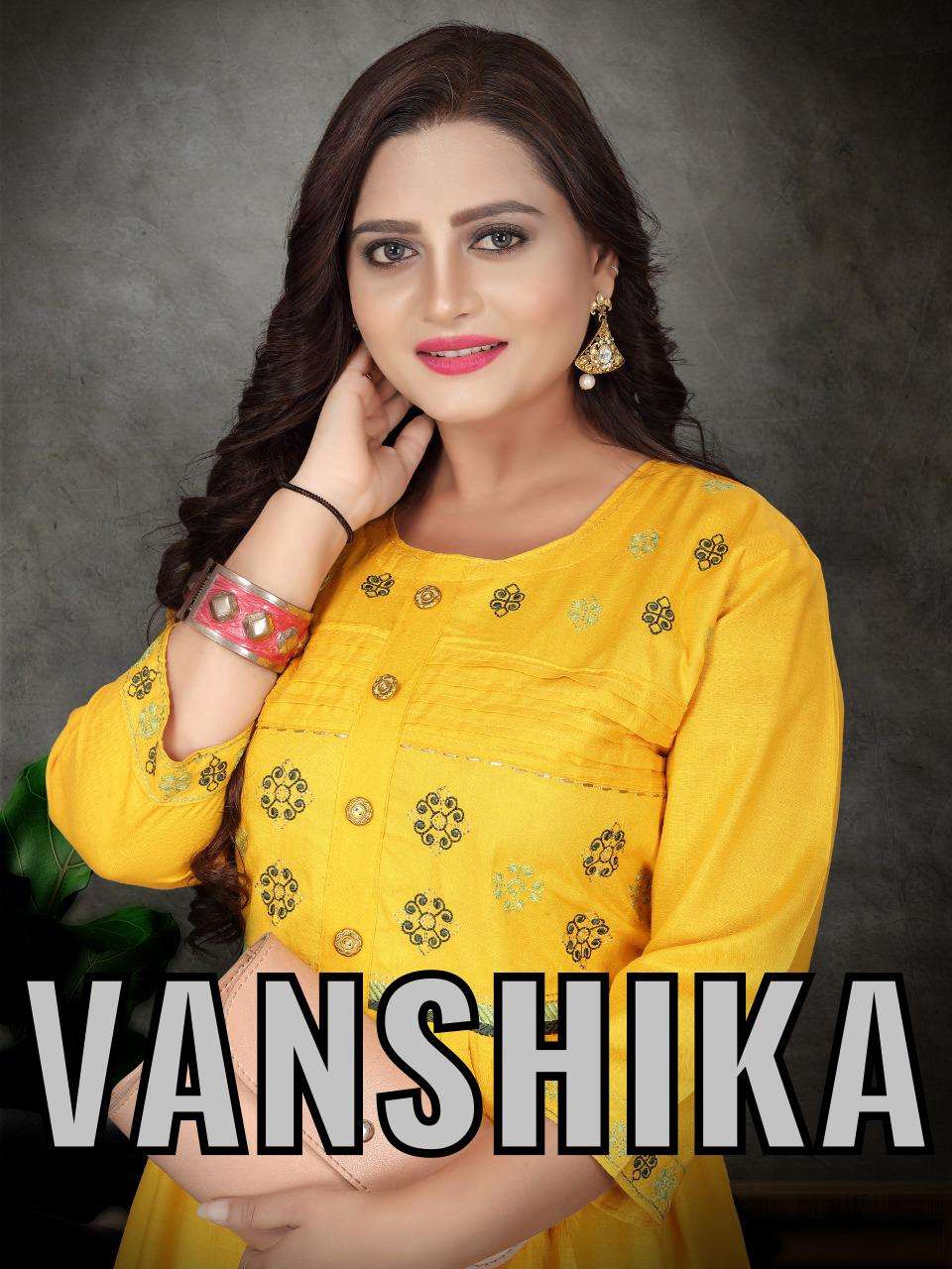 Vanshika HEAVY RAYON SLUB KURTI CATALOG WHOLESALER BEST RATE