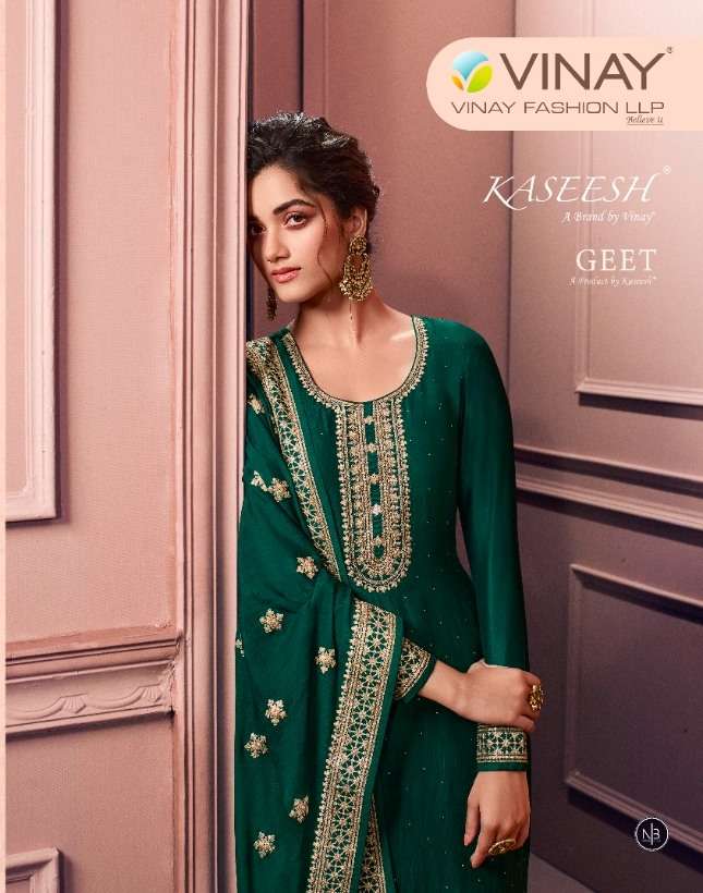 Vinay fashion kaseesh geet 600091-600098 Series fancy salwaar kameez