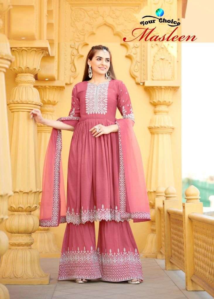 your choice masleen plazo style women dresses at best rates 