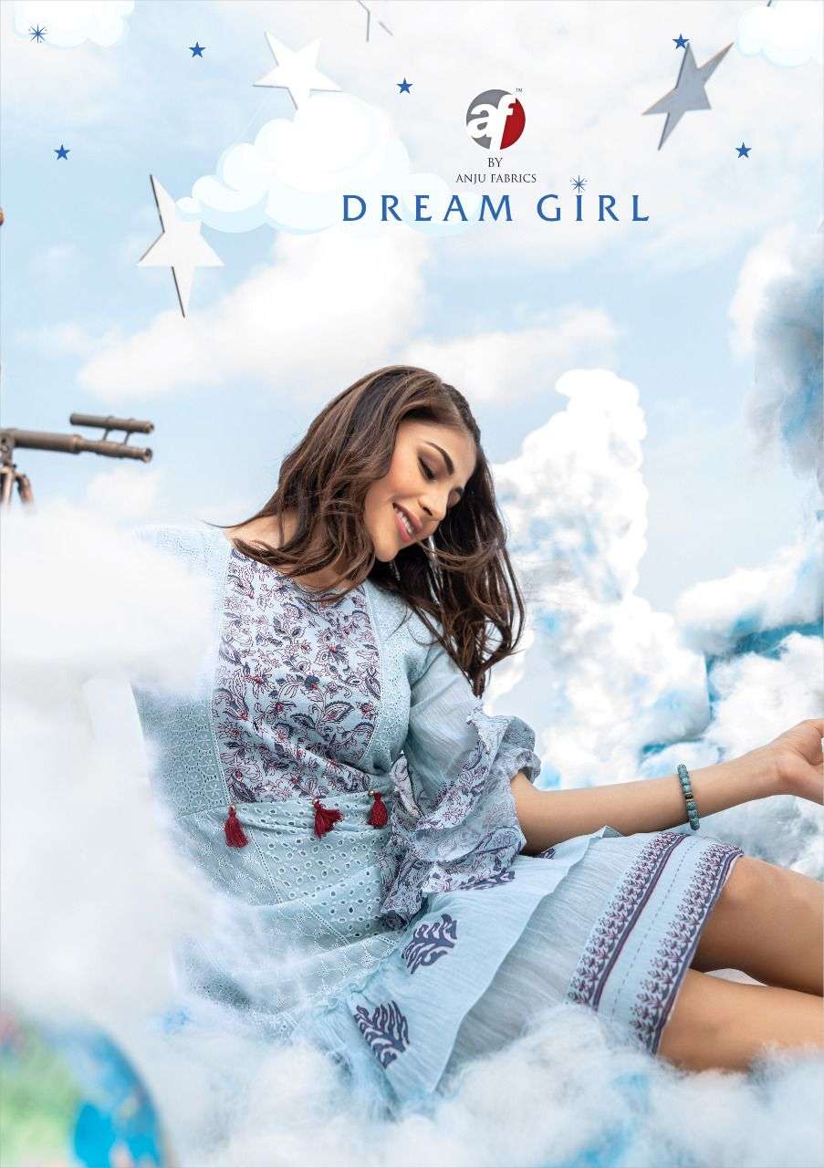 A F kurti introduce new stylish collection dream girl short designer kurti 