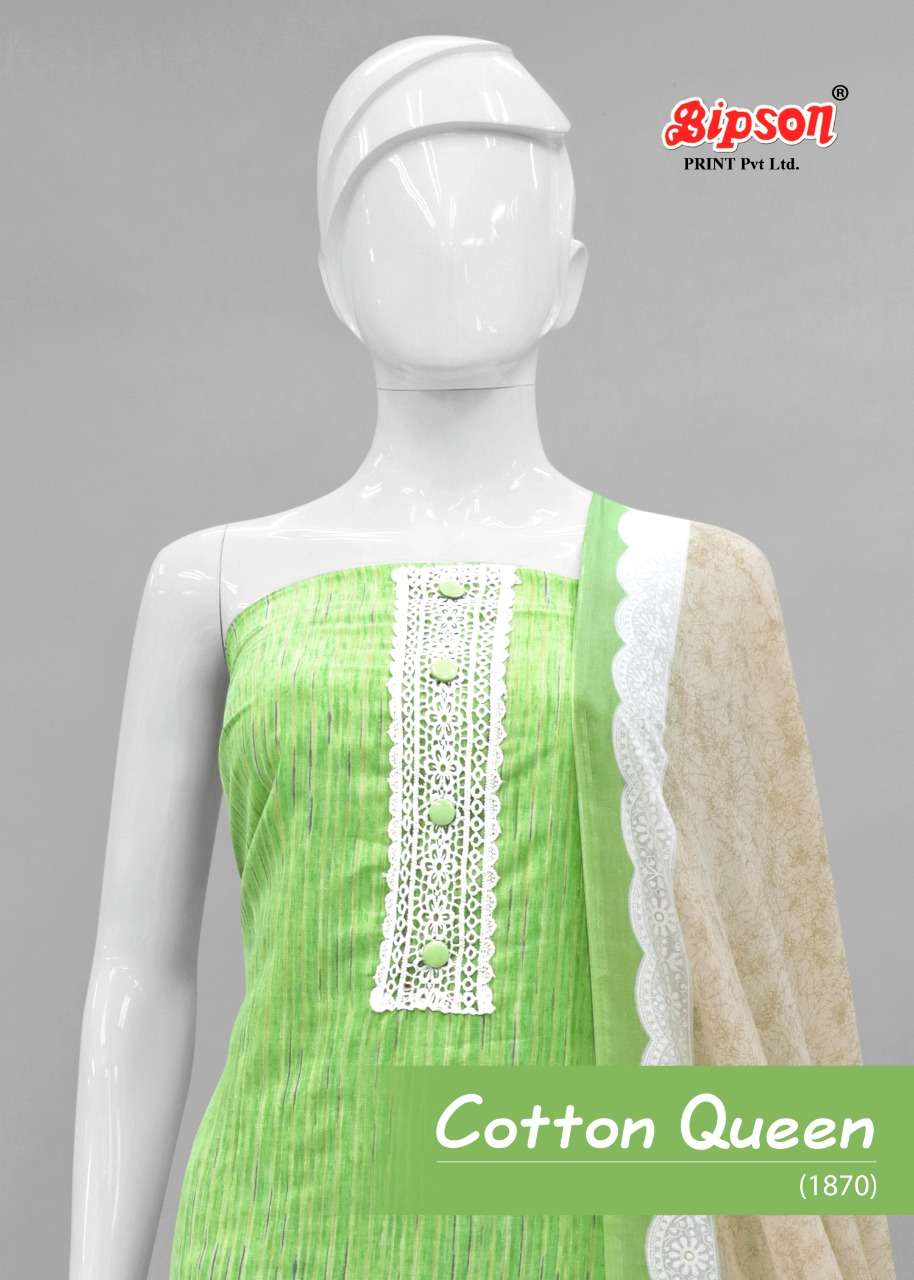 bipson cotton queen 1869-1870 design cotton suits 