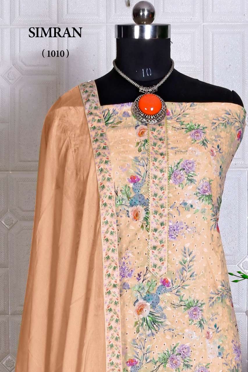 bipson simran 1010 cotton suits 