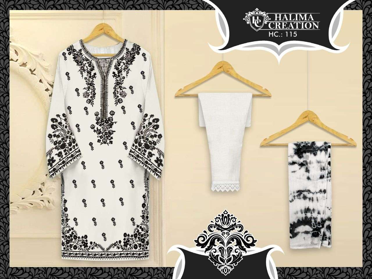 halima creation 115 georgette pakistani designer readymade suits
