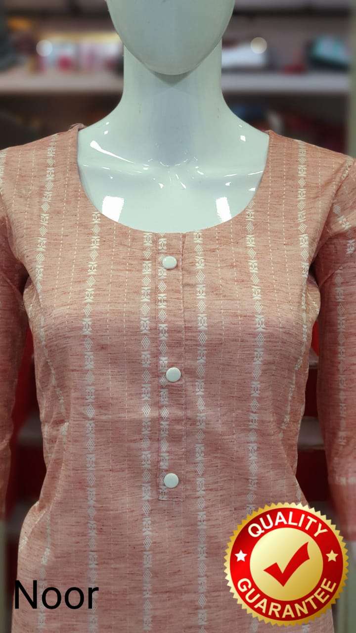 k4u noor cotton simple kurti seller 