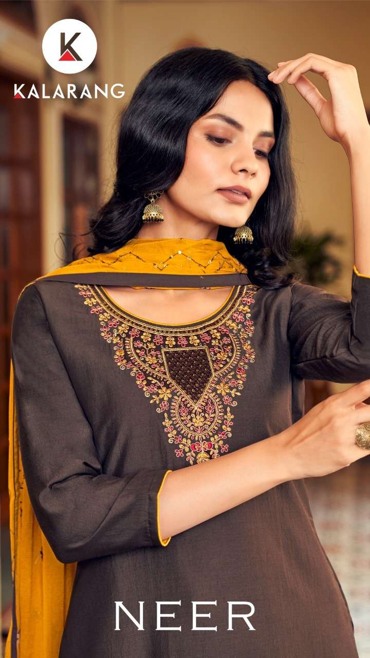 kalarang neer fancy ladies salwar suits design 