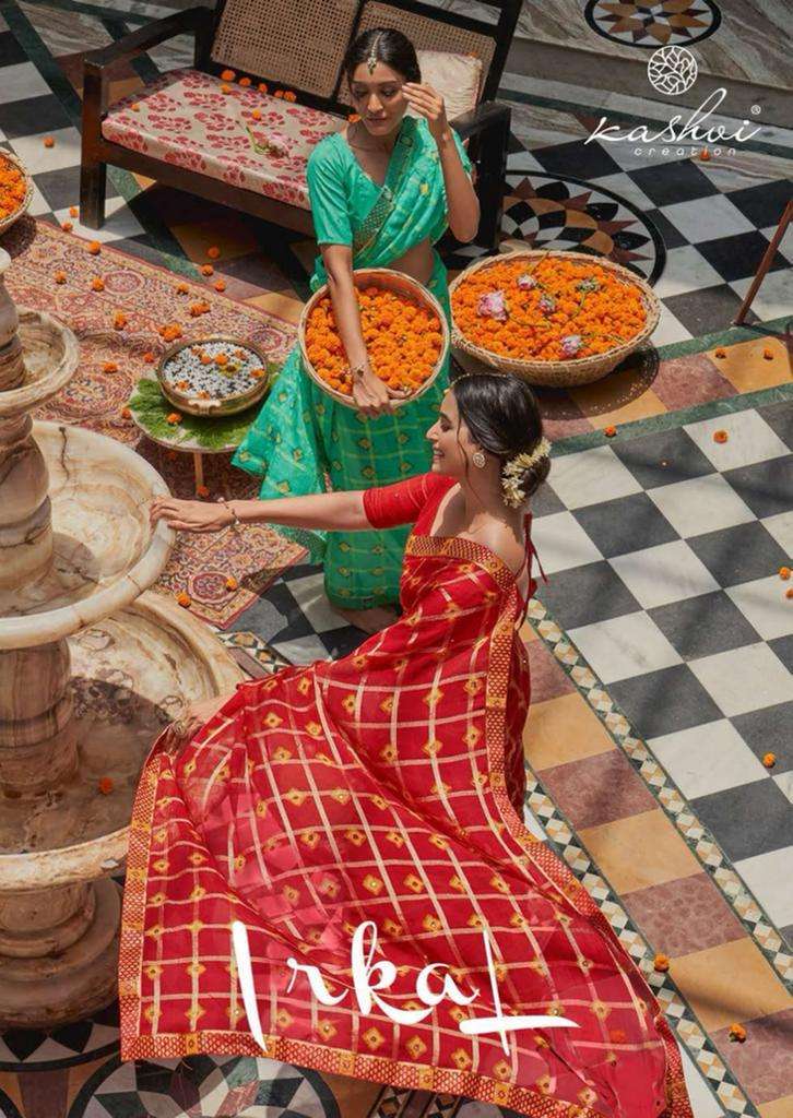 kashvi irkal fancy sarees wholesale supplier in south maharashtra rajasthan 
