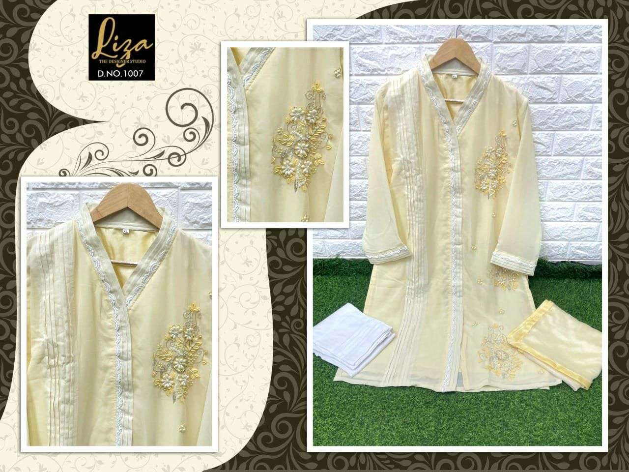 liza 1001 designer readymade pakistani suit supplier