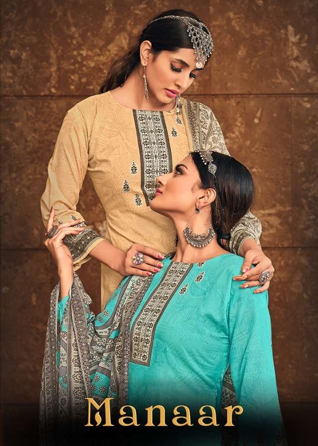 manaar by seltos cotton printed dress materials