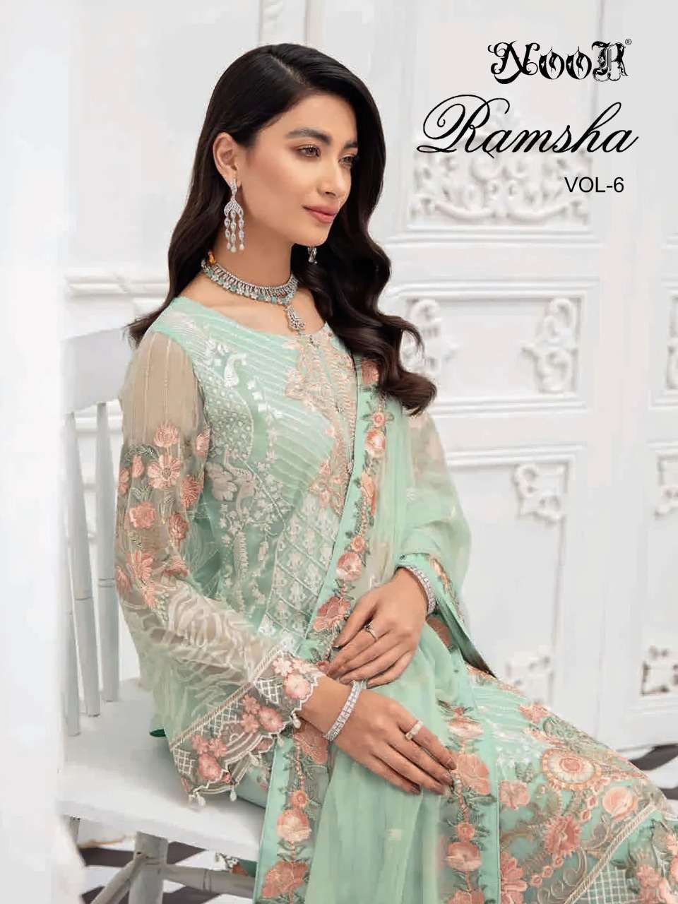noor ramsha vol 6 pakistani dresses design 
