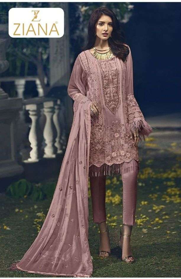 ziana 1311 design colours embroidery dress material at krishna creation surat