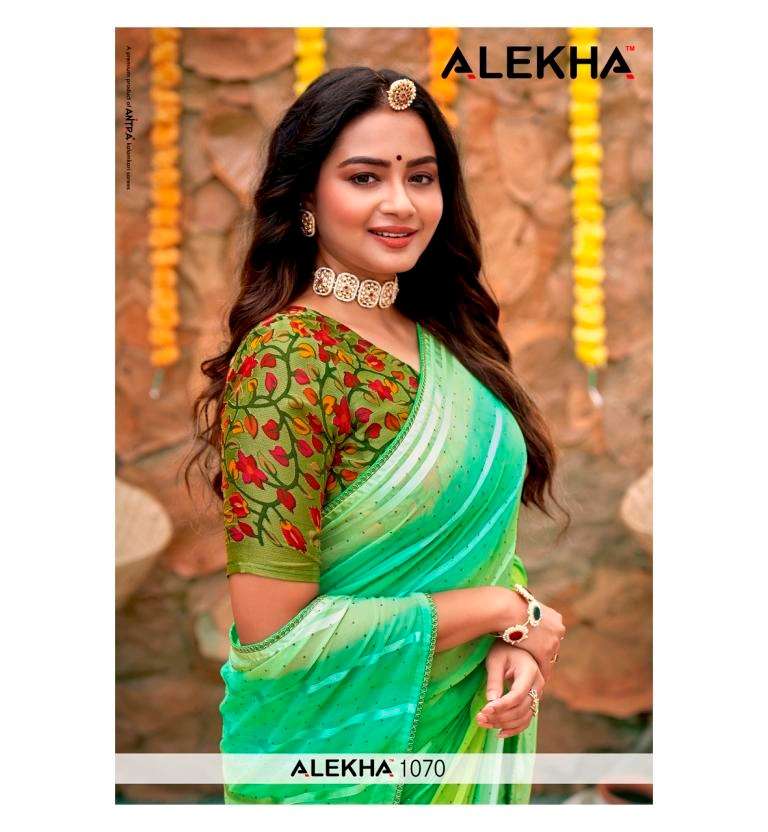 alekha launch alekha 1070 vol 1 weightless sarees collection