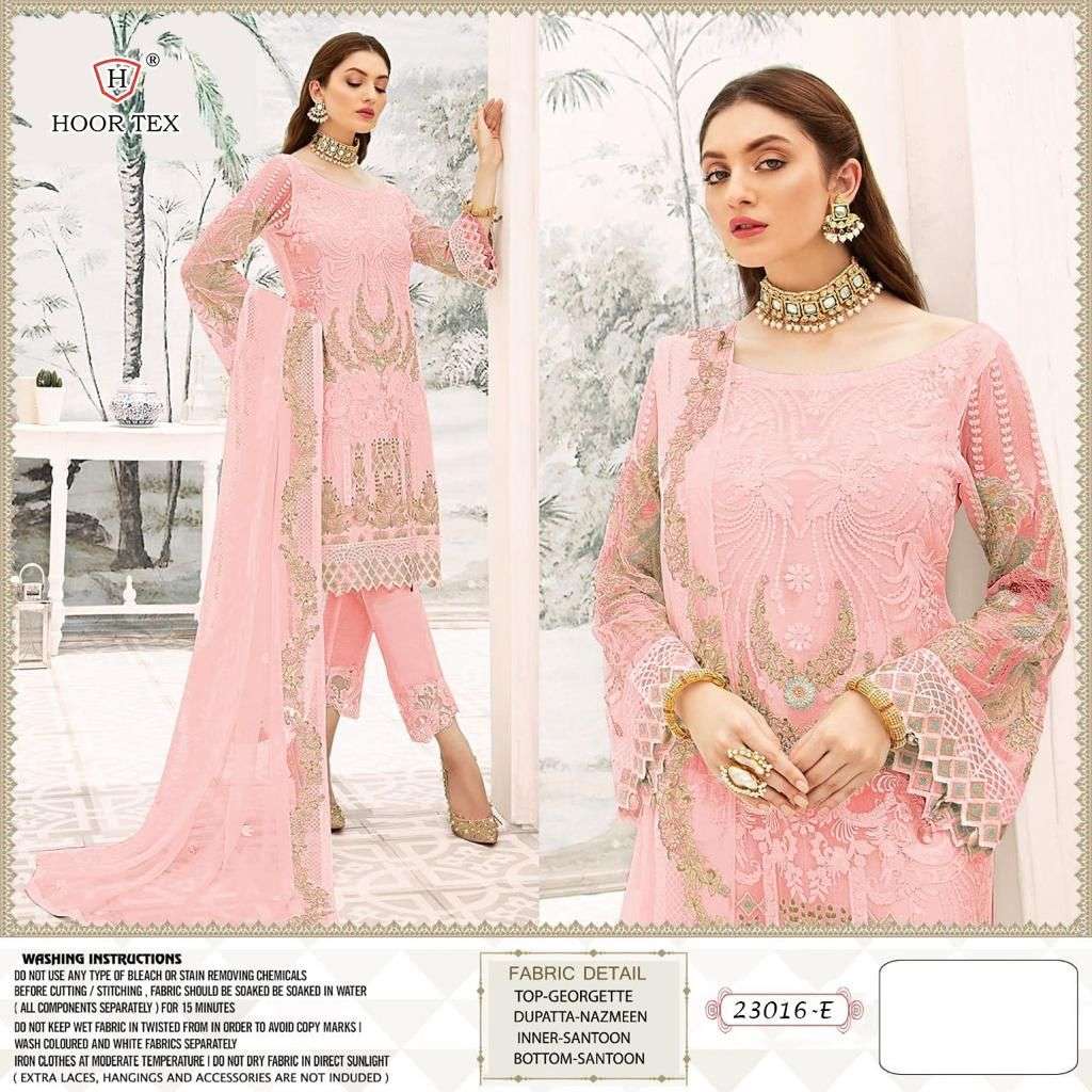hoor tex 23016 design embroidered pakistani dresses 