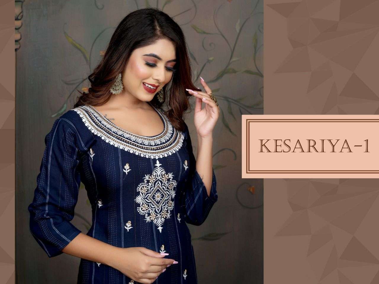 KESARIYA FINEST QUALITY OF BOMBAY HEAVY RAYON READYMADE SUIT CATALOG WHOLESALER BEST RATE