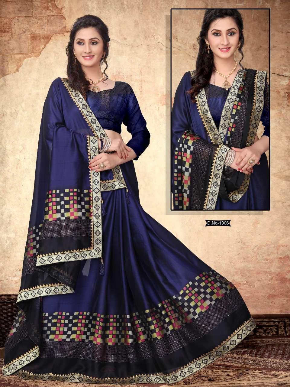 krishna creation rangoli printed latest sarees collection