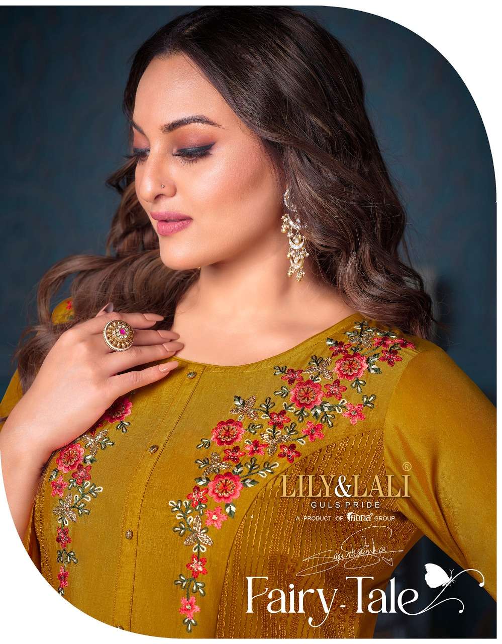 lily & lali fairy tales exclusive sonakshi sinha collection of readymade 3pcs dresses 