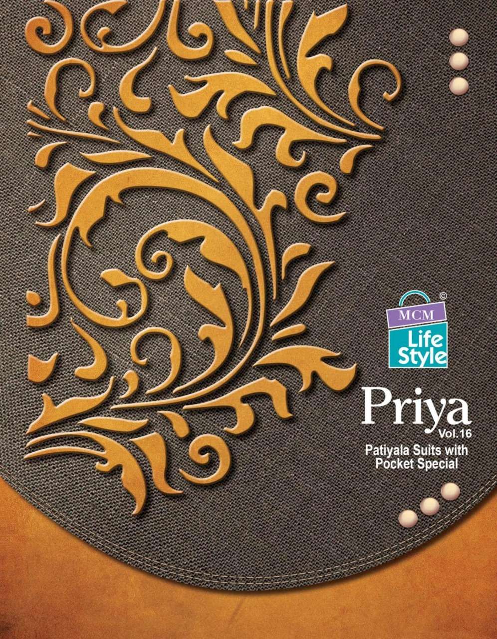mcm lifestyle priya vol 16 cotton readymade suits at lowest cost 
