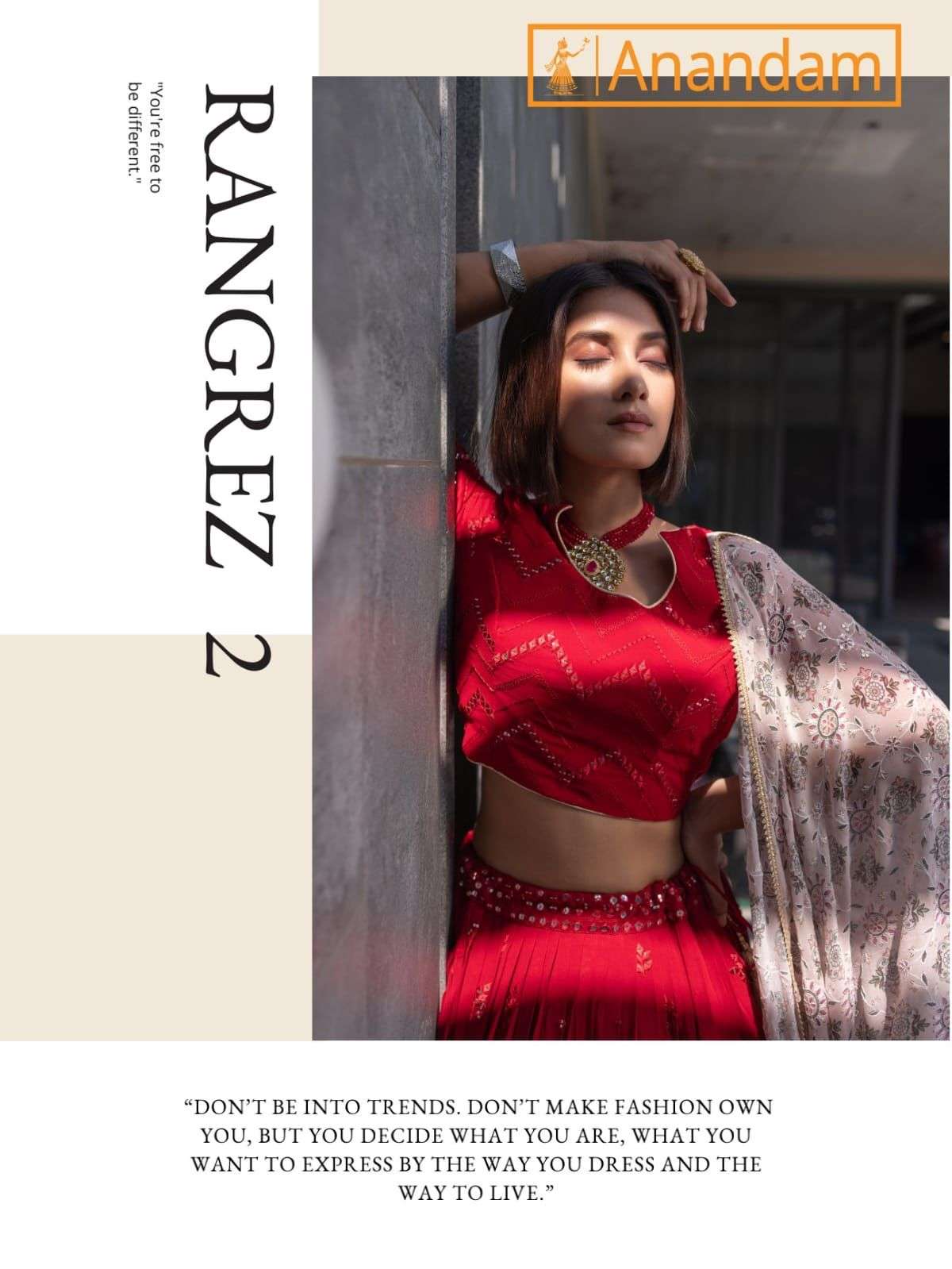 anandam rangrez vol 2 readymade exclusive lehenga choli festive collection 