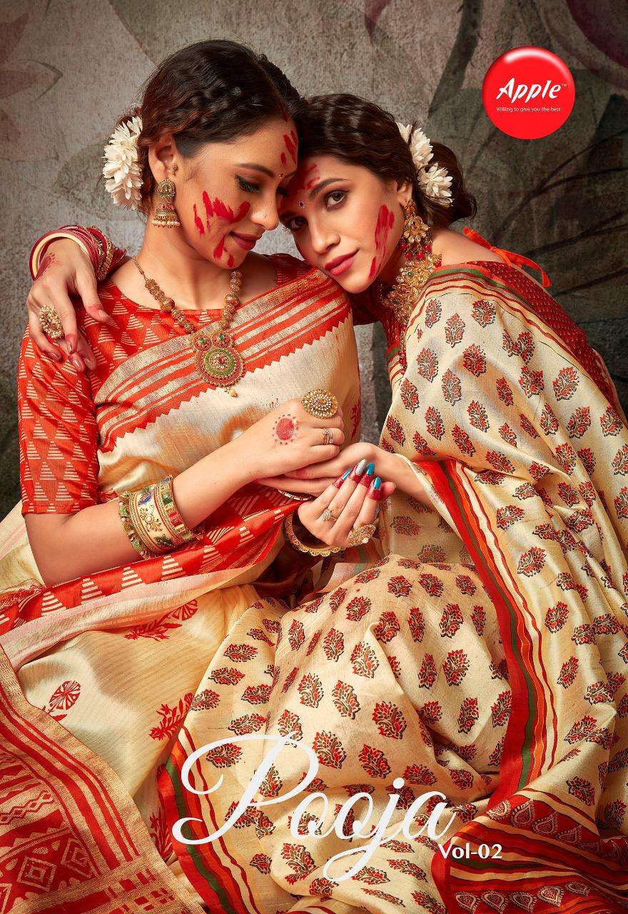 apple pooja vol 2 patola silk digital print sarees wholesale 
