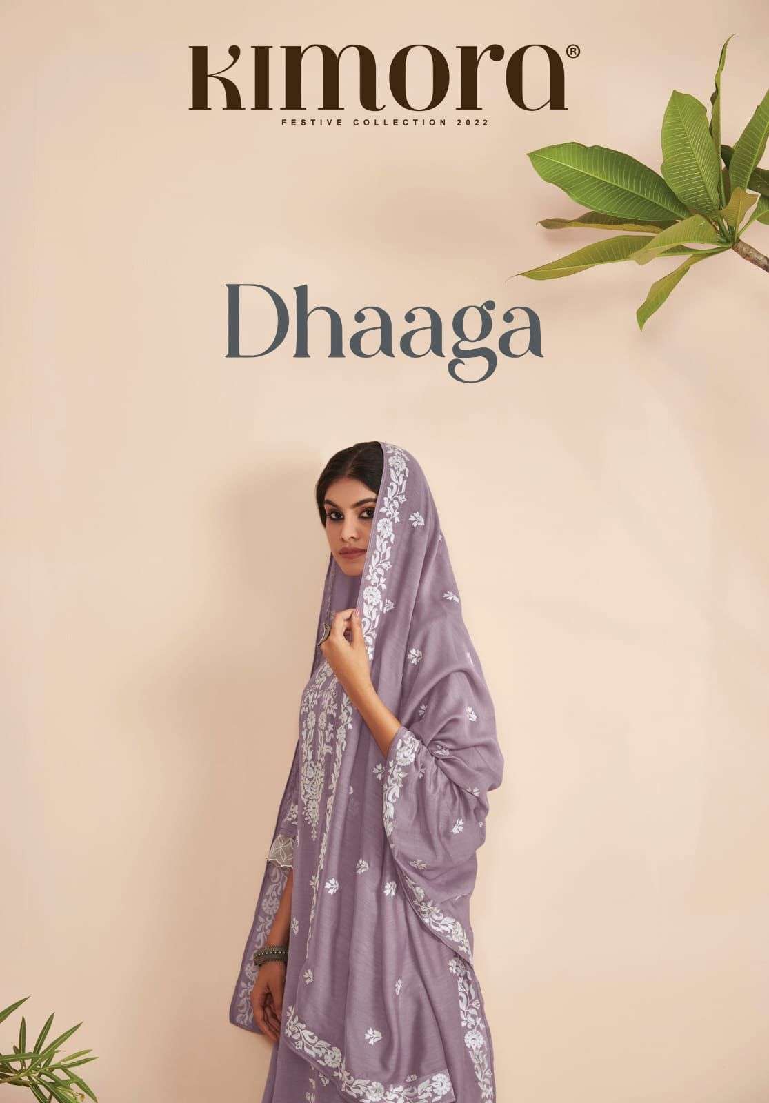dhaaga by kimora slub silk exclusive fancy dresses supplier