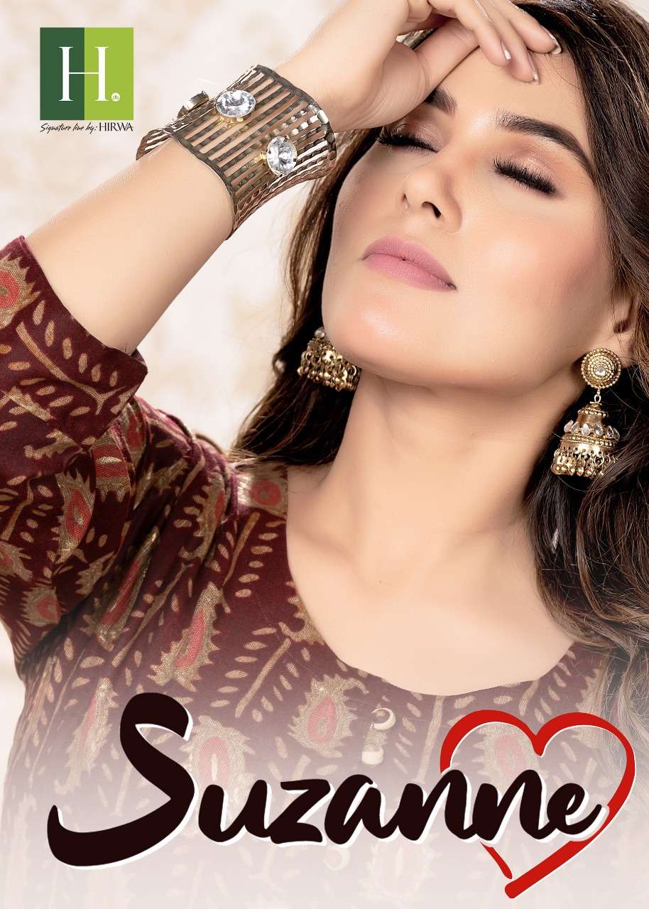 hirwa suzanne rayon anarkali kurti design wholesale only 
