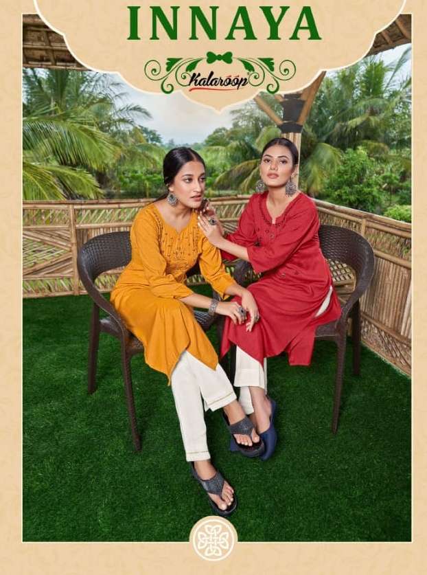 kalaroop innaya simple readymade kurti wholesale store 