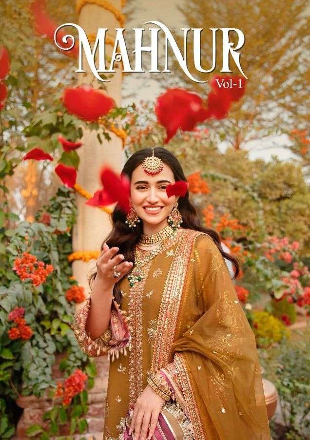 mahnur fashion vol 1 pakistani suits concept indian 
