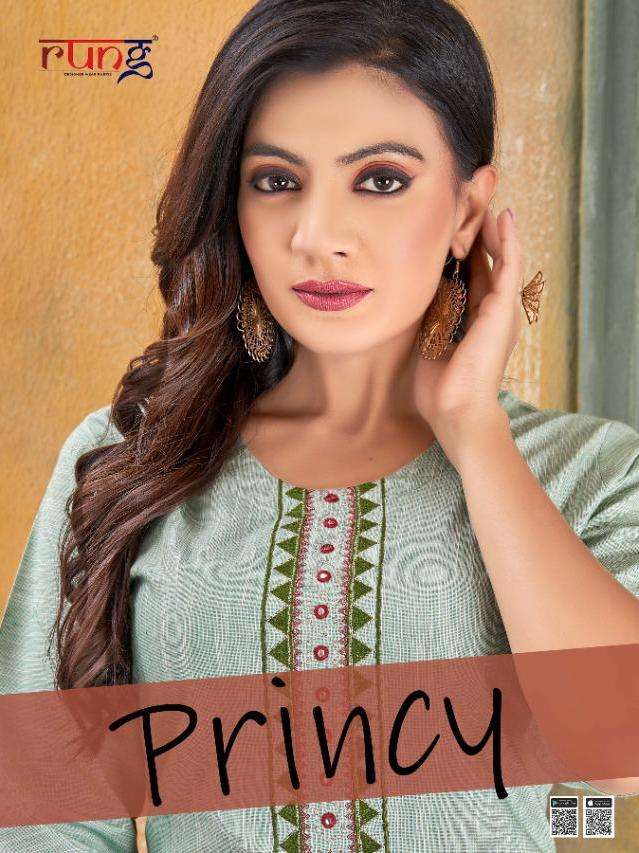 princy by rung cotton daily wear kurti exporter
