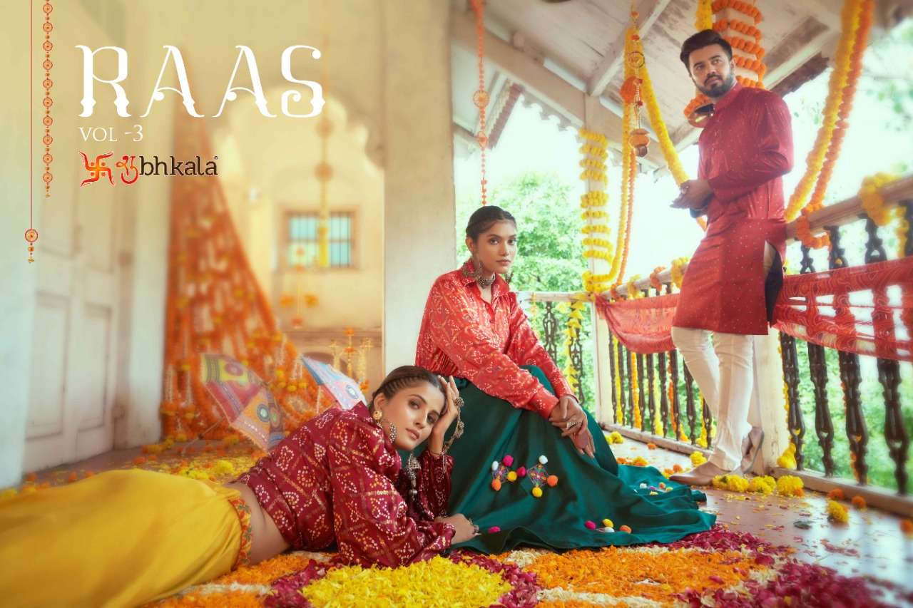 raas vol 3 READY TO WEAR Crop top COLLECTION BY SHUBHKALA
