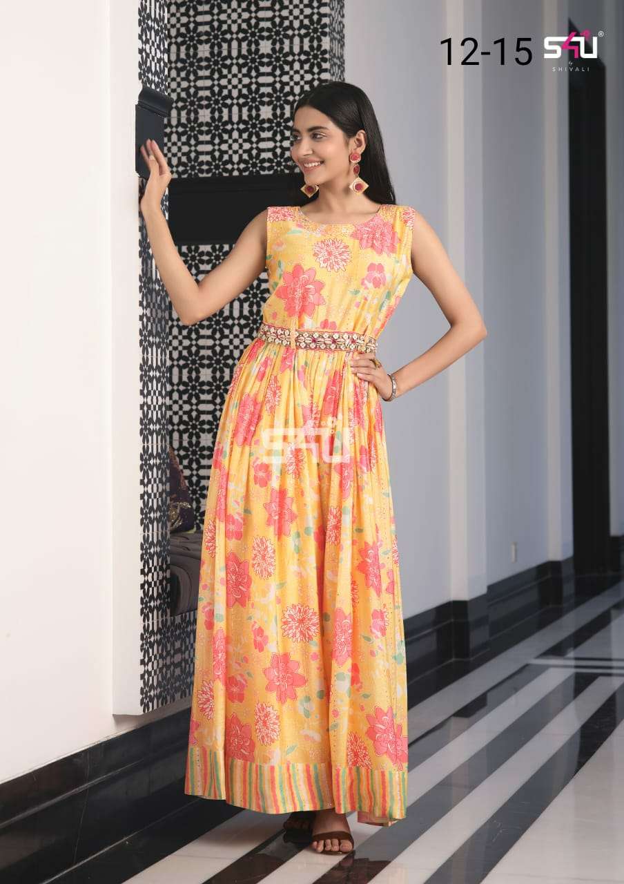 s4u prg 15 design combo set of jumpsuit trending collection 