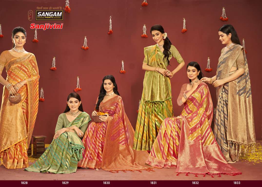 sangam prints sanjivini cotton saris wholesaler