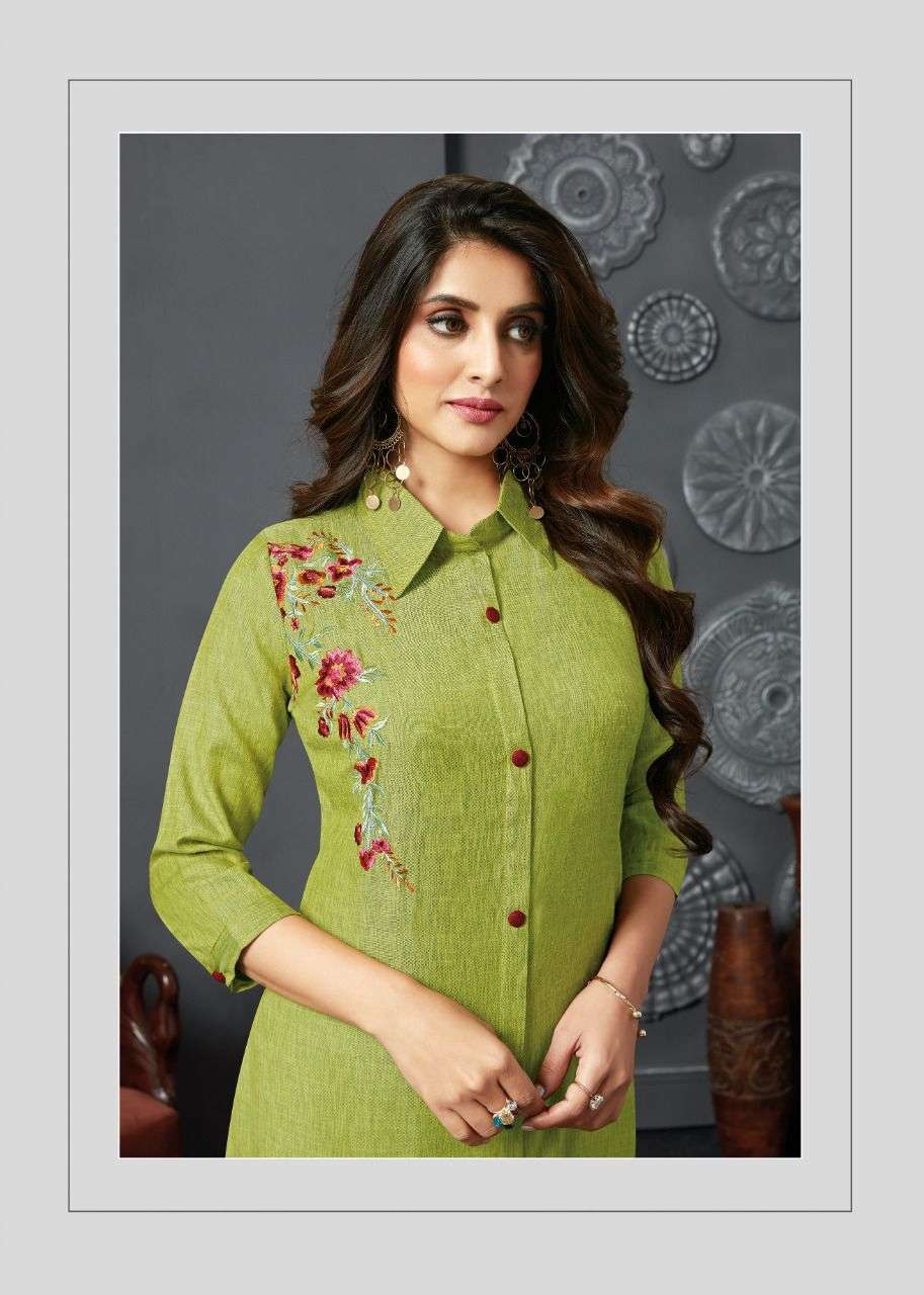 aarvi fashions shanaya vol 5 rayon readymade kurti wholesaler 